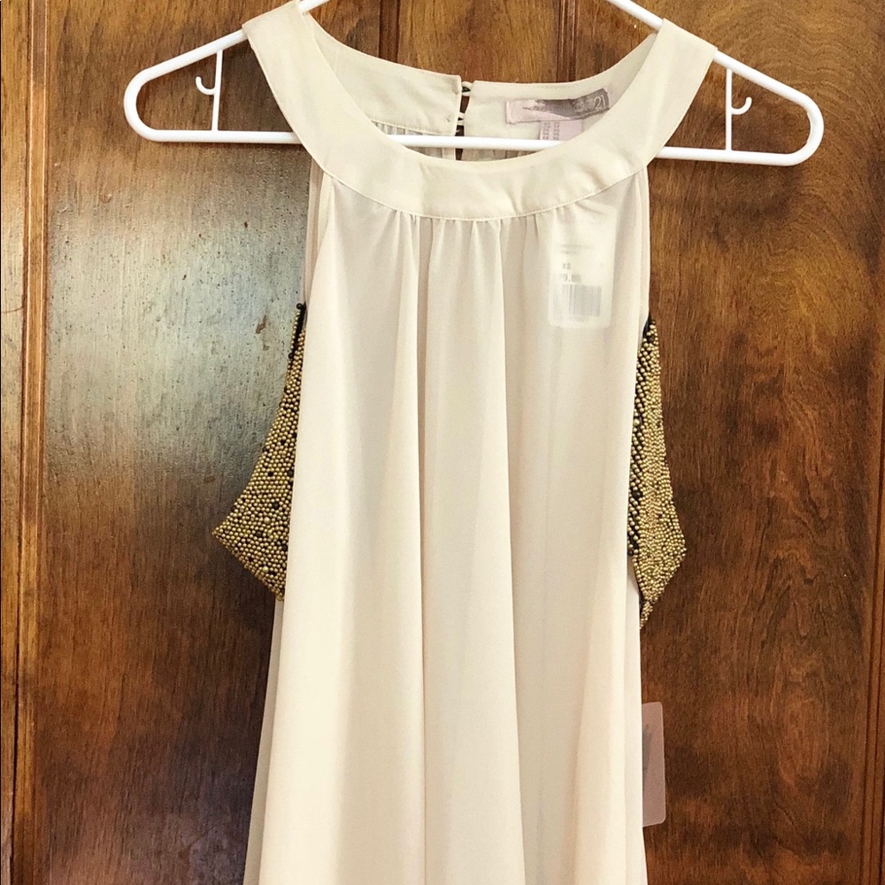 Love 21 NEW Women’s Dress Woven Top / Tunic Sheer
